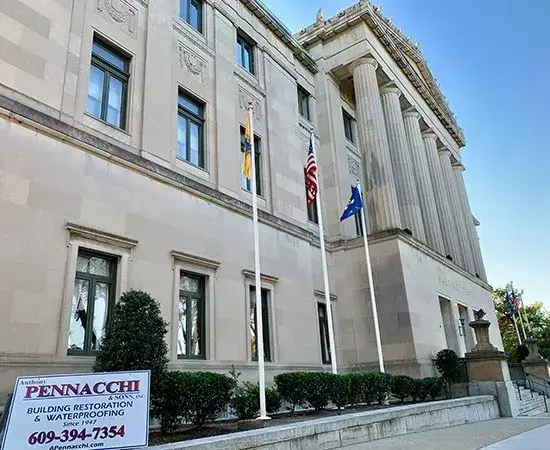 Commercial masonry and restoration project